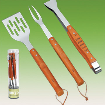  3pcs BBQ Set (Smile) (3шт барбекю Set (Smile))