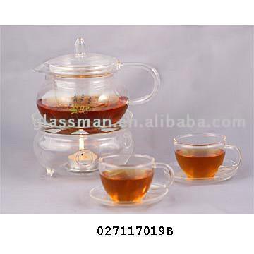  Glass Flower Tea Pot (Flower Pot en verre de thé)