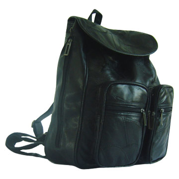  Backpack with Leather Pieces ( Backpack with Leather Pieces)