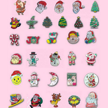  Christmas Magnetic Flash Pin