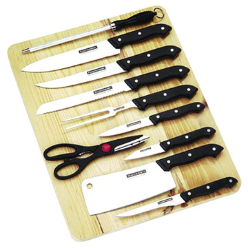  Kitchen Knife Sets With Cutting Board (Kitchen Knife Sets Mit Schneidbrett)