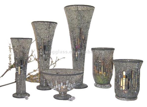 Polierte Vasen aus Glas (Polierte Vasen aus Glas)