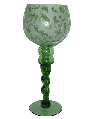  Glass Candle Holder (Glass Candle Holder)