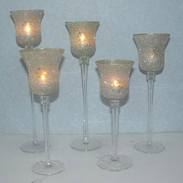 Glass Candle Holders (Glass Candle Holders)