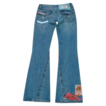  Ladies` Jeans