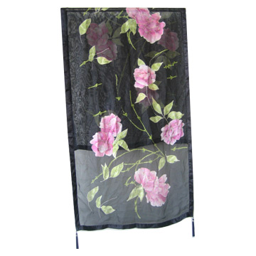  Hand Drawn Scarf (Dessinés à la main Echarpe)