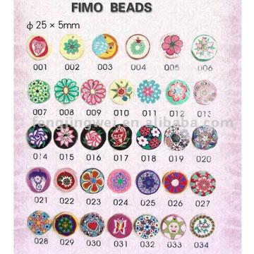  Fimo Beads (Perles Fimo)