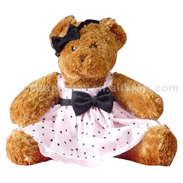  Pink Dress for Teddy Bear ( Pink Dress for Teddy Bear)