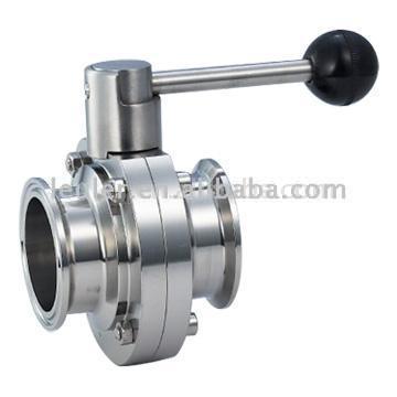  Sanitary Grade Quick-Install Butterfly Valve (Санитарно Оценка Быстрая установка Butterfly Valve)