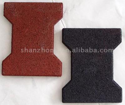  Dog Bone Shape Rubber Tile ( Dog Bone Shape Rubber Tile)