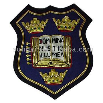  Hand Made Embroidered Badge ( Hand Made Embroidered Badge)