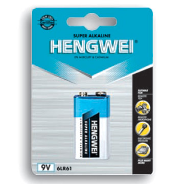  6LR61 Alkaline Battery