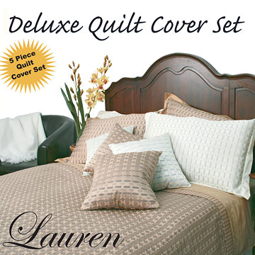  Deluxe Quilt Cover Set (Housse de couette Deluxe Set)