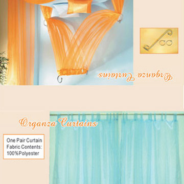  Organza Curtain (Organza Rideau)