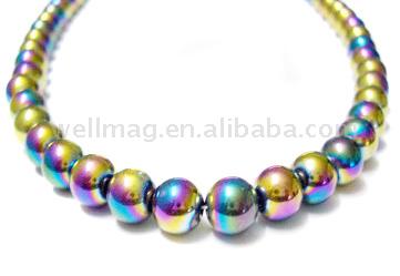  Colorful Magnetic Hematite Bracelet