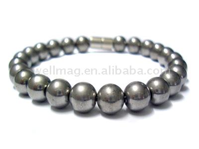 Magnetic Hematite Anti-Silver Bracelet ( Magnetic Hematite Anti-Silver Bracelet)