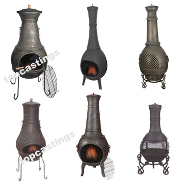  Cast Iron Chiminea (Fonte Chiminea)