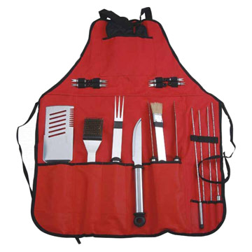 Schürze Barbecue-Set (Schürze Barbecue-Set)