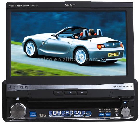  3.5" In Dash Car Dvd Player With Lcd Monito (3.5 "в рывке Автомобильный DVD плеер с ЖК Monito)