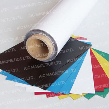  PVC Laminated Flexible Magnetic Sheeting (Sheet) (ПВХ ламинированные Гибкий магнитный брезента (лист))