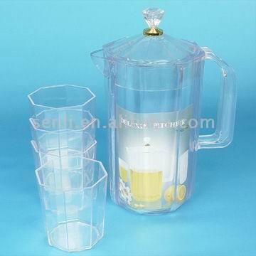 Pitcher mit 4 Tassen (Pitcher mit 4 Tassen)