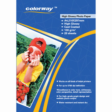  130g High Glossy Photo Paper (Высокие 130g Glossy Photo Paper)