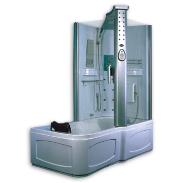  Massage Bathtub with Shower Cabin ( Massage Bathtub with Shower Cabin)