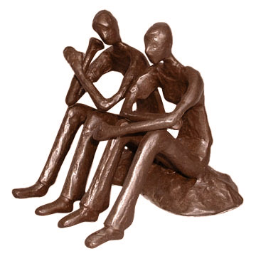  Copper Figurine (Talking Under the Moon)