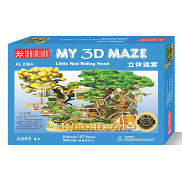  3D Story Puzzles (Little Red Riding Hood) (3D-Puzzles Story (Little Red Riding Hood))