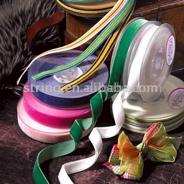 Single-Face / Double-Face Velvet Ribbons (Single-Face / Double-Face Velvet Ribbons)