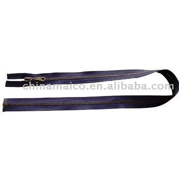  YKK Plastic and Metal Zipper ()