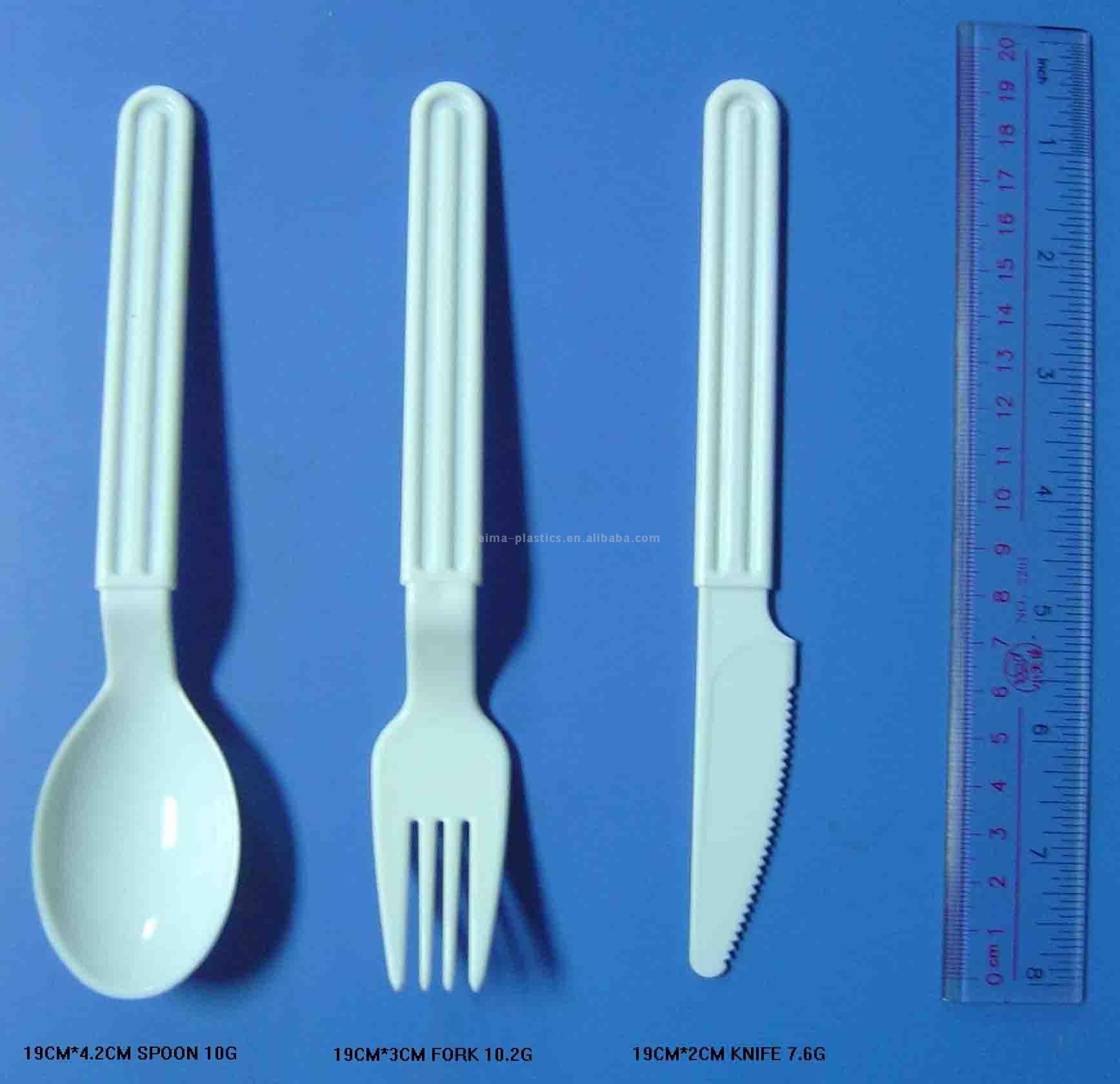  P2# Plastic Cutlery (P2 # пластиковые столовые приборы)