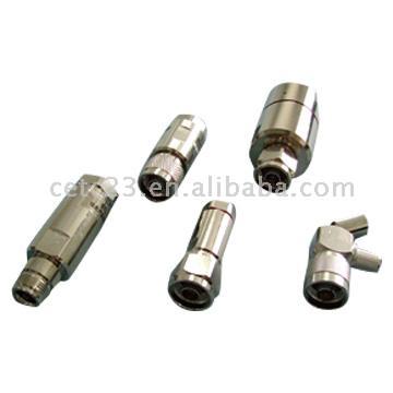  N-Type RF Coaxial Plug Connectors (N-Type coaxial RF Plug Connectors)