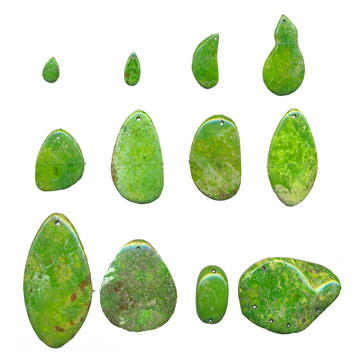  Apple Green Turquoise Pendant