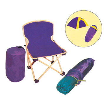  Kid`s Sleeping Bag, Chair & Tent Set