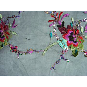  Special Embroidered Fabric (Spécial tissu brodé)