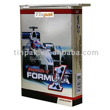  Slide Lid DVD Tin ( Slide Lid DVD Tin)