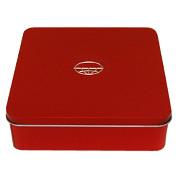  Square Biscuit Tin (Square Keksdose)