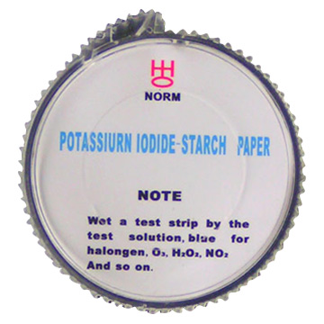  Potassium Iodide-Starch Paper (Iodure de potassium-starch Livre)