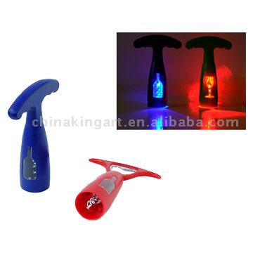  Wine Bottle Openers with Light (Ouvre-Bouteille de vin avec la lumière)