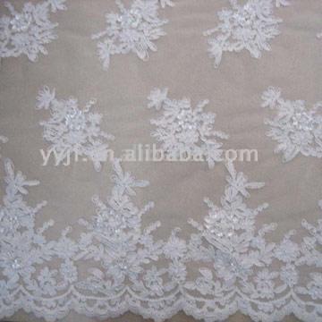  Lace Jacquard with Handicraft Cord Embroidery ()