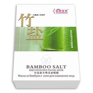  Bamboo Salt Rejuvenating Facial Masks (Bamboo Salt rajeunissement du visage Masques)