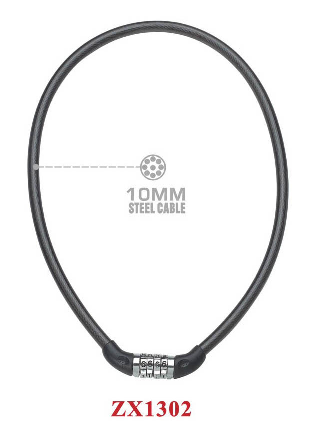  4-Digit Combination Cable Lock ( 4-Digit Combination Cable Lock)