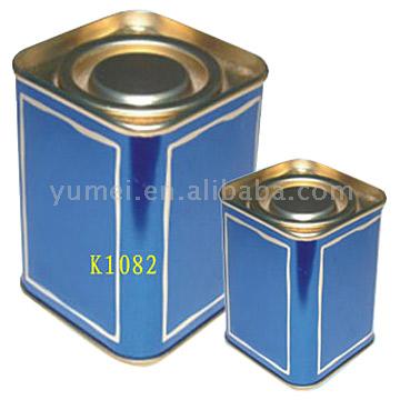  Back-covered square tin ( Back-covered square tin)