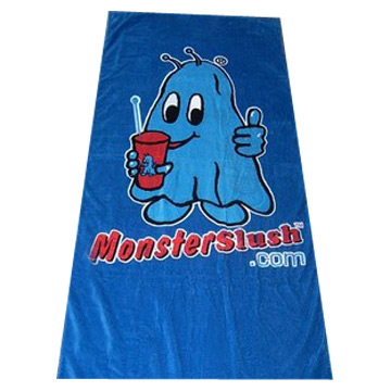  Two Side Printed AD Towel (Deux face imprimée AD serviettes de bain)