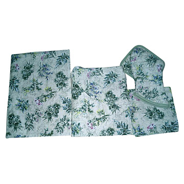  China 100% Polyester Apron Set (Китай 100% полиэстер, фартук Установить)