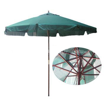  Wooden Umbrella (Деревянный зонтик)