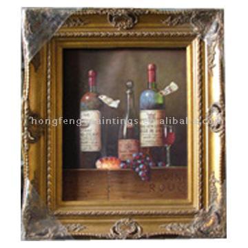  Oil Painting (Winebottle) ( Oil Painting (Winebottle))