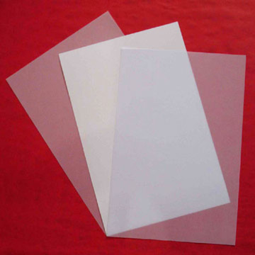  Inkjet PVC Sheet by Pouch Lamination