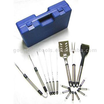  16pcs BBQ Tool Set (16pcs барбекю Набор инструментов)